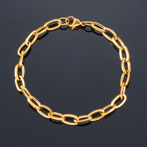 Bracelet jonc délicat en acier inoxydable de 5,5 mm pour femme, chaîne de cheville pour fille, accessoires de bijoux en métal, cadeau pour elle - Product Image 2