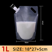 Sachets Doypack Personnalisés Imprimés avec Bec Verseur pour Emballage Liquide – Vente en Gros de Sachets Refermables pour Jus et Boissons avec Logo