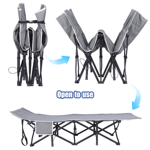 Camas Plegables Resistentes para Dormir en Interiores y Exteriores, Cama Portátil para Siesta, Cama de Camping para Adultos - Product Image 3