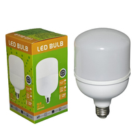 Bombilla LED de Alta Potencia en Forma de T, E27 E40, Luz Brillante de 20W 30W 40W 50W 60W para Hogar, Garaje, Fábrica