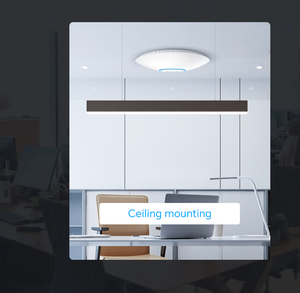 Tenda I26 AX1500 Wi-Fi 6 Dual-Band 1500Mbps Access Point da Soffitto Gigabit per <span class=keywords><strong>Rete</strong></span> Wireless in Ufficio e Sale Riunioni - Product Image 6
