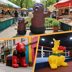 Arco Inflable Publicitario Personalizado, Decoración Gigante de Animales, Marmotas para Eventos de Carnaval - Product Image 5