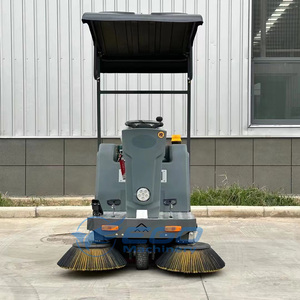 Peppy Floor Sweeper Deposit Empowers: Elegante barredora eléctrica para centros comerciales y calles con asistencia robótica - Product Image 2