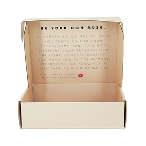 Caja de Embalaje de Cartón Corrugado Plegable para Cosméticos, Perfumes y Productos de Cuidado de la Piel, con Logotipo Personalizado - Product Image 3