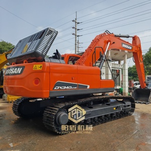 Low Working Hours <b>Used</b> Doosan DX340LC-9C Excavator Complete Original Hydraulic System 34 Ton Digging <b>Machinery</b> Ready To Ship - Product Image 1