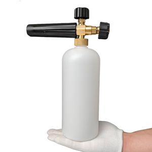 Kit de Pistola de Espuma de Alta Presión KAILUN con Conector Rápido de 1/4" M22-14mm, Pistola de Lavado a Presión de 4350 PSI, Capacidad de 1L, Material de Aleación+PVC - Product Image 3