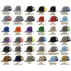 Cappellino da Baseball Personalizzato con Patch a Forma Personalizzata, Cucito a Mano, Logo Personalizzato Richardson 112 con Patch in Pelle Sintetica Laser - Product Image 4