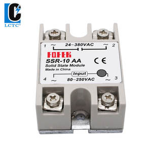 Однофазное твердотельное переменное реле 3-32 В dc DA AA DC миниатюрная теория мощности эпоксидная смола 24 -380 В - Product Image 4