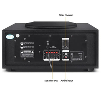 Système Home Cinéma Puissant de Haute Qualité avec Son Surround 5.1, Amplificateur et Caisson de Basses