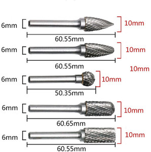 Çapak alma freze & pah güç aracı aksesuar için özelleştirilebilir <span class=keywords><strong>Tungsten</strong></span> karbür döner çapaklar aksesuar - Product Image 4