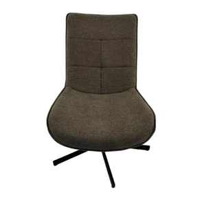 Hoge Kwaliteit Roterende Lounge Stoel Zachte Kussens Opvouwbare Fauteuil En Verstelbare Stof Roteren Accent Stoel Met Poef - Product Image 3
