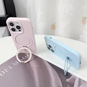 <span class=keywords><strong>2025</strong></span> cho <span class=keywords><strong>Iphone</strong></span> 11 12 13 14 15 16 Pro Max New Silicone điện thoại di động Trường hợp Quảng Châu bán buôn điện thoại di động bao gồm với vòng từ - Product Image 2