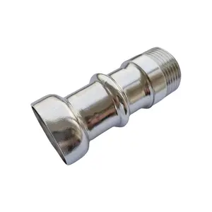 customized stainless steel water heater press fittings