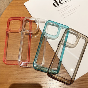 Funda Protectora Rígida de Acrílico+TPU Transparente Delgada Antigolpes para <span class=keywords><strong>iPhone</strong></span> 17 16 15 14 13 Pro Max XR <span class=keywords><strong>XS</strong></span> MAX - Product Image 2
