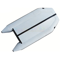 Bateau pneumatique sportif Kaboat, bateau pneumatique Hypalon, hors-bord, 3 personnes, coque rigide en aluminium, yacht en PVC, bateau pneumatique de pêche avec moteur