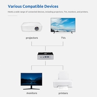 Mini PC BMAX B2 Plus, Windows 10, 8 Go + 256 Go, Intel Celeron J4125, prise EU