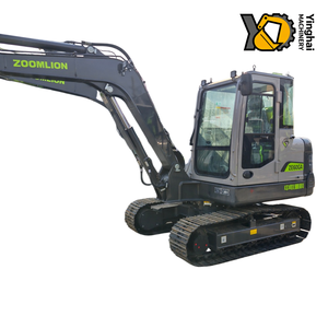 In Stock Zoomlion ZE60G 6Ton <b>Mini</b> Crawler Excavator Construction Machine With Powerful <b>AC</b> Low fuel consumption For Sale - Product Image 1