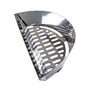 Panier à charbon Senershuo pour barbecue <span class=keywords><strong>Weber</strong></span> de 18 pouces - Panier à charbon en acier inoxydable robuste - Système de cuisson à deux zones - Product Image 1
