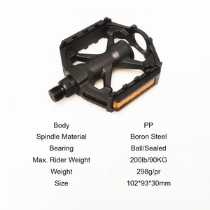Yonghua BMX Pédales de vélo à grande plate-forme antidérapantes pour pièces de <span class=keywords><strong>VTT</strong></span> <span class=keywords><strong>VTT</strong></span> - Product Image 4