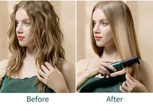 2026 <b>Hair</b> Straightener Comb Electric <b>Heating</b> Straightener Heated Electric Comb 2 in 1 Electric Straightener <b>Brush</b> - Product Image 6