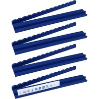Rak Penyimpanan Ubin Mahjong Magnetik Kayu Solid 20 Inci, Aksesoris Mahjong Amerika