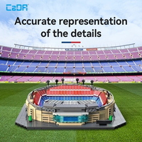 Cada C66023W 2025 Nouveau Kit de Modélisme Stade de Football MOC Briques à Assembler Éducatif pour Adultes Cadeaux 728 Pièces Ensembles de Blocs de Construction