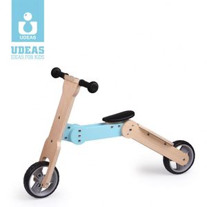 UDEAS Mini jouet pour enfants, trottinette 2 en 1, vélo d'équilibre en <span class=keywords><strong>bois</strong></span> - Product Image 6