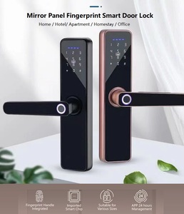 Airbnb ให้เช่าคอนโดอพาร์ทเม้นทัชแพดดิจิตอลลายนิ้วมือ Wifi สมาร์ทก้านจับล็อคประตู - Product Image 6