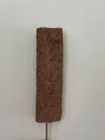 Poteau à plantes grimpantes en fibre de coco naturelle moderne de 12 pouces, sans plastique, léger et durable