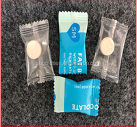 Machine de remplissage automatique ronde pour comptage de comprimés Machine d'emballage de sachets en plastique de comprimés de spiruline