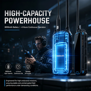 เครื่องตรวจจับโดรน 3 กม. 100MHz-6GHz 8000mAh พร้อมระบบแจ้งเตือน ตรวจจับการเคลื่อนที่ ติดตามตำแหน่ง และนำทาง แบบพกพา - Product Image 3