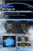 Système d'air conditionné pour voiture de haute qualité, neuf, 12V/24V, 8000-10000 BTU, monté sur le toit, pour tracteur, camping-car, professionnel, personnalisé