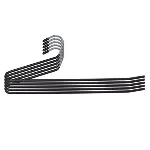 Goose Shaped Pant <b>Hanger</b> Black And White Hook Type <b>Space</b> <b>Saving</b> Clothing Organizer For Wardrobe Storage Solution - Product Image 2