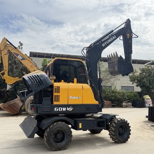 Excavadoras de Ruedas Usadas HYUNDAI HW60 de 6 Toneladas, Originales de Corea del Sur, en Venta - Product Image 1