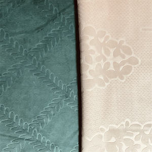 Meubles en velours hollandais en relief 3D luxueux canapés et rideaux en tissu de décoration intérieure en velours - Product Image 6