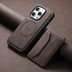 Denior |   Portacarte Magnetico (5 Carte) Custodia per Telefono con Ricarica Wireless |   Per <span class=keywords><strong>iPhone</strong></span> 17 16 15 14 <span class=keywords><strong>13</strong></span> 12 <span class=keywords><strong>Pro</strong></span> Max Plus - Product Image 1