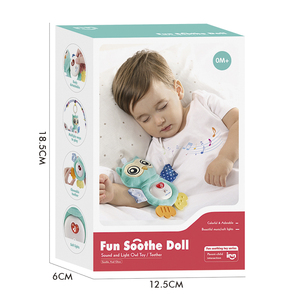 Poupée douce pour bébé, son et lumière, Animal, électrique, Musical, confortable, bébé hibou, jouet de sommeil pour nouveau-né - Product Image 6