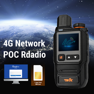 Radio POC DK-K10 WIFI 4G LTE con Logo Personalizzato, Dual SIM Dual Standby, Walkie Talkie 4G Portatile con Portata Globale di 5000 <span class=keywords><strong>Chilometri</strong></span> - Product Image 1