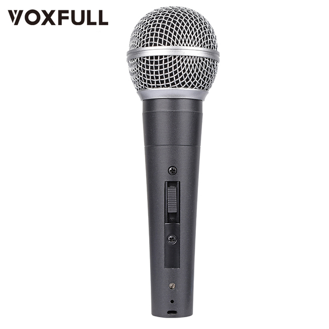 Professional Studio Handheld Metal XLR Wired Microphone BT-58SK with High Sensitivity for Recording Singing and Mixing Console