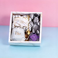 Coffret Cadeau Demoiselle d'honneur : Mug, Poupée Lapin, Bandeau Spa, Carte de Remerciement dans un Sac Cadeau Transparent – Idéal pour Souvenir de Mariage ou Cadeau d'Anniversaire