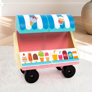 Ensemble de tuiles magnétiques, blocs de construction 3D <span class=keywords><strong>DIY</strong></span> pour café et marché aux fruits, jouet éducatif STEM pour jeu d'imitation, cadeau pour filles - Product Image 6