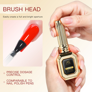 Esmalte de Uñas en Gel de Lujo en Botella Dorada de 15 ml, Base Libre de TPO, Logotipo Personalizado, <span class=keywords><strong>Ultra</strong></span> Brillante, Diamante Templado, Capa Superior de Larga Duración - Product Image 2