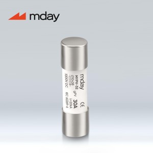 Mday 1-20A MYPV-32 10*38 신뢰할 수 있는 태양광 설비용 퓨즈 1000Vdc 퓨즈 링크 - Product Image 1