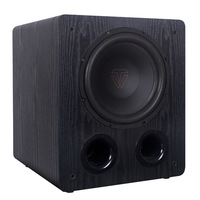 Subwoofer Tonewinner SW-1000 de 10 Pulgadas con Bocina de Madera, Amplificador de 200W, Controlador por Aplicación, Potencia Pico de 1000W