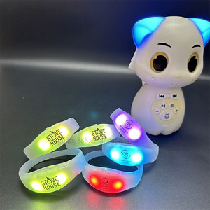 Pulsera LED con Activación por Sonido, Novedad 2026, Banda de Silicona para Fiestas y <span class=keywords><strong>A</strong></span>ño Nuevo - Product Image 4
