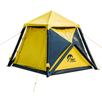 Tente de maison gonflable d'air extérieur léger de haute qualité grand espace tissu Oxford facilement adapté au camping
