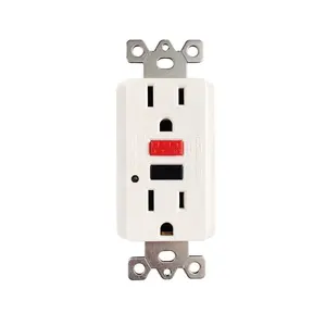 hungso gfci U/L Ground Fault Leakage Protection Socket US Plugs Wall Outlet