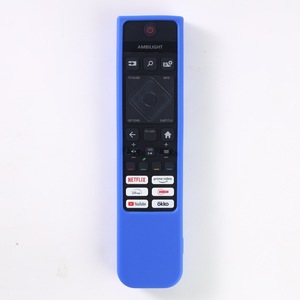 Nouvelle coque en silicone pour télécommande vocale intelligente <span class=keywords><strong>Philips</strong></span>, housse anti-poussière applicable à la télécommande sans fil <span class=keywords><strong>Philips</strong></span> - Product Image 2