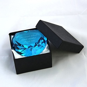 Chặn Giấy Kim Cương Pha Lê Hình Trái Tim Làm Theo Yêu Cầu CDP-04 Thủ Công Kim Cương Thủy Tinh Chạm Khắc Cá Nhân Hóa - Product Image 6