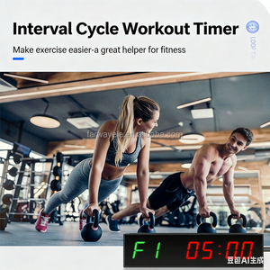 Équipement d'Exercice Professionnel pour la Salle de Sport à Domicile, Minuteur de <span class=keywords><strong>Boxe</strong></span> avec Écran LED, Minuteur de Gym Durable - Product Image 2